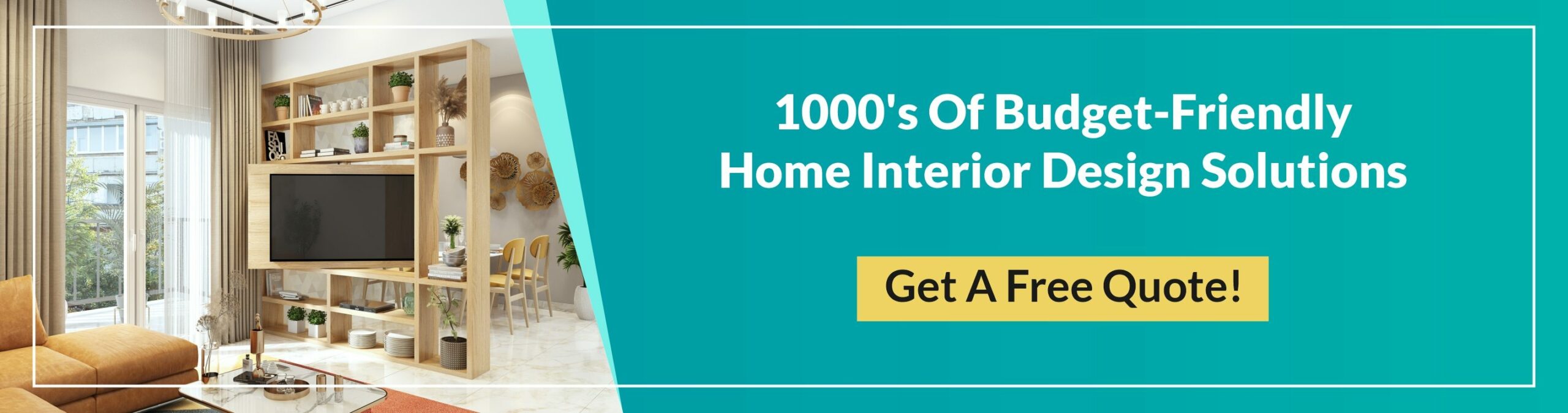 1000's of budget friendly home interior design solutions