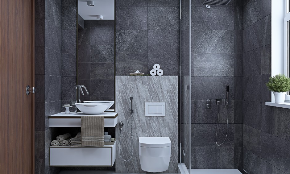 2bhk flat master bathroom designs in bangalore, hyderabad and mumbai