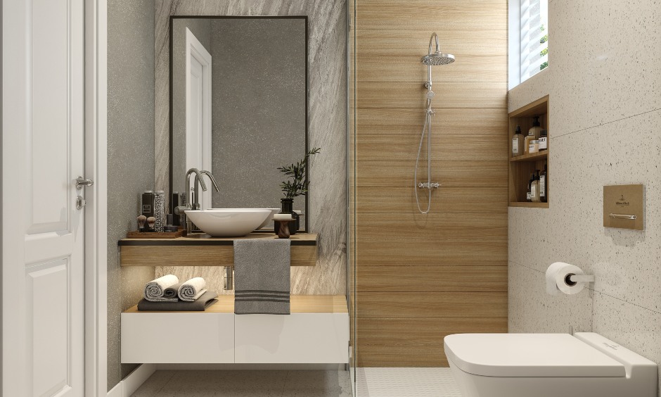 Bathroom design for 3 bhk house interior design