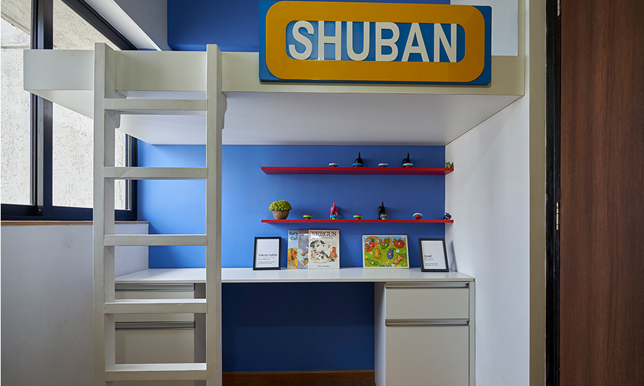 Kids room designed by top interior design firms in bangalore