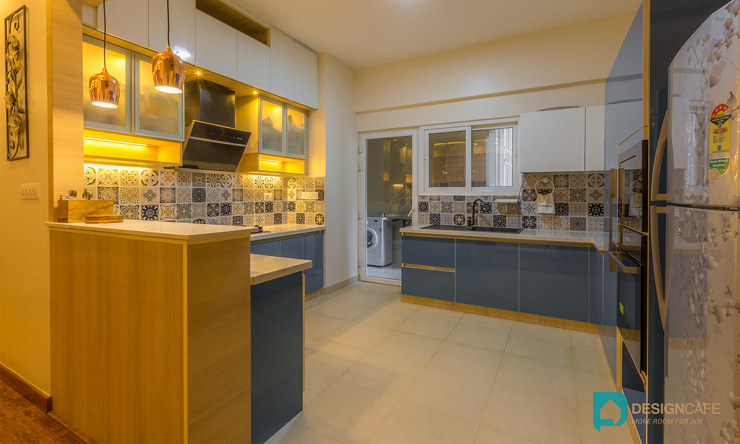 Fantastic modular kitchen designed which is one of the best home interiors bangalore