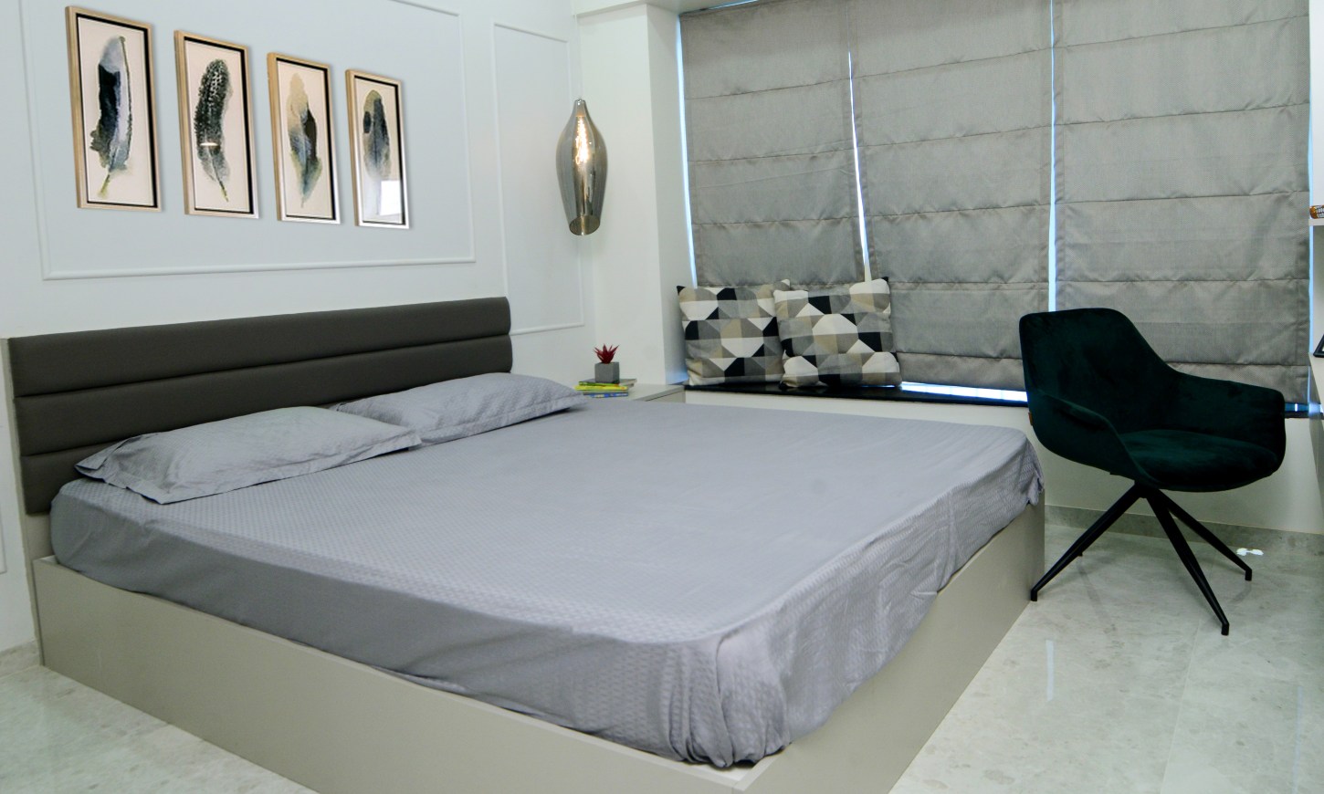 bedroom designed by best interior designers in bangalore