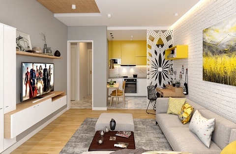 Living Room Interior Designs by top home interior designers.
