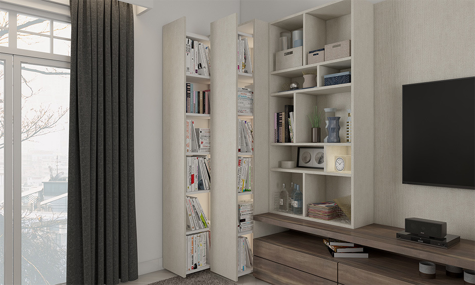 Cabinet storage unit for a sleek look to elevate the aesthetics