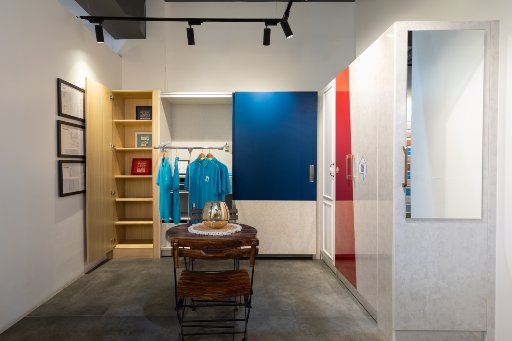 DesignCafe's wardrobe design concept near OMR, chennai