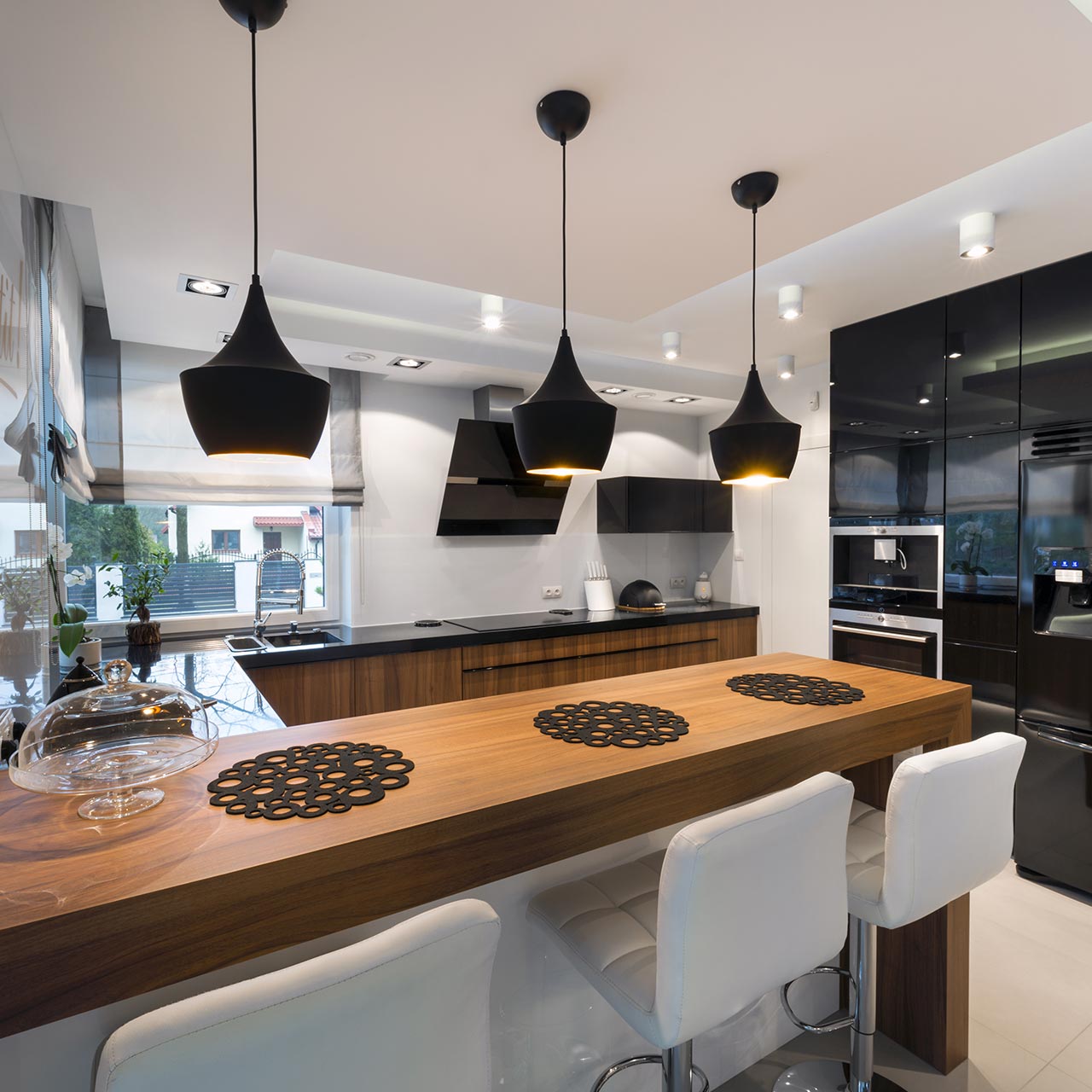 European modular kitchen design gives international kitchen look