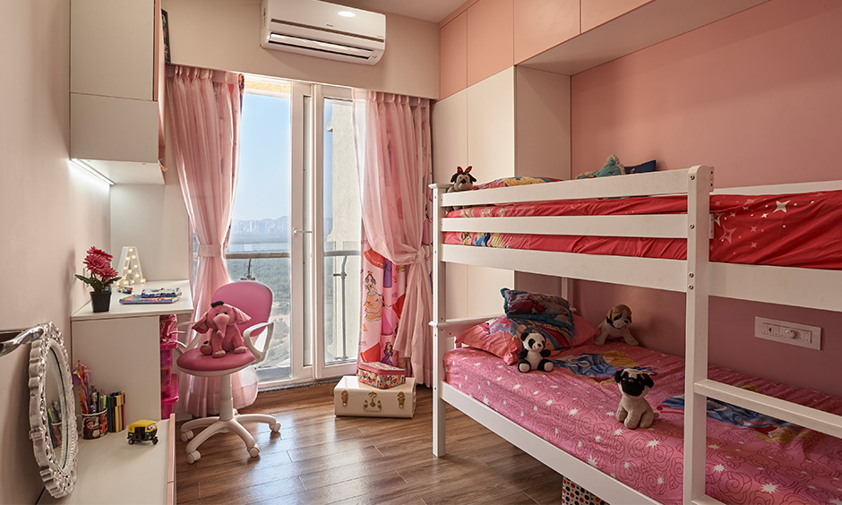 Kids room interior designed by home interior designers in mumbai