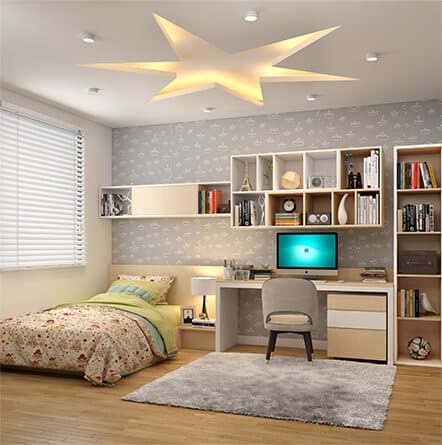 Interior cost for 2BHK flats in Mysore from residential interior designers.