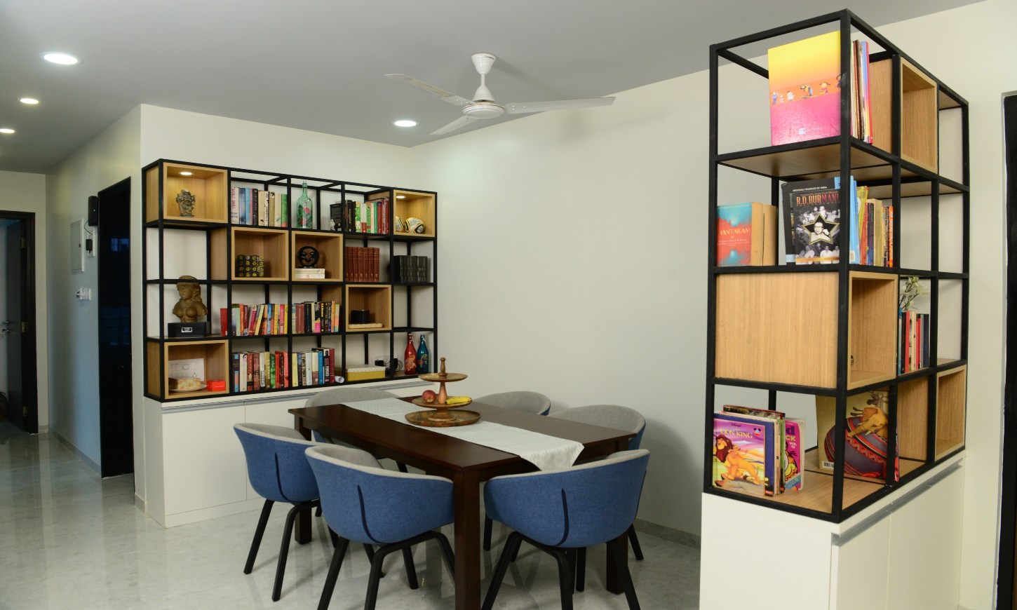 dining room designed by interior designers in bangalore