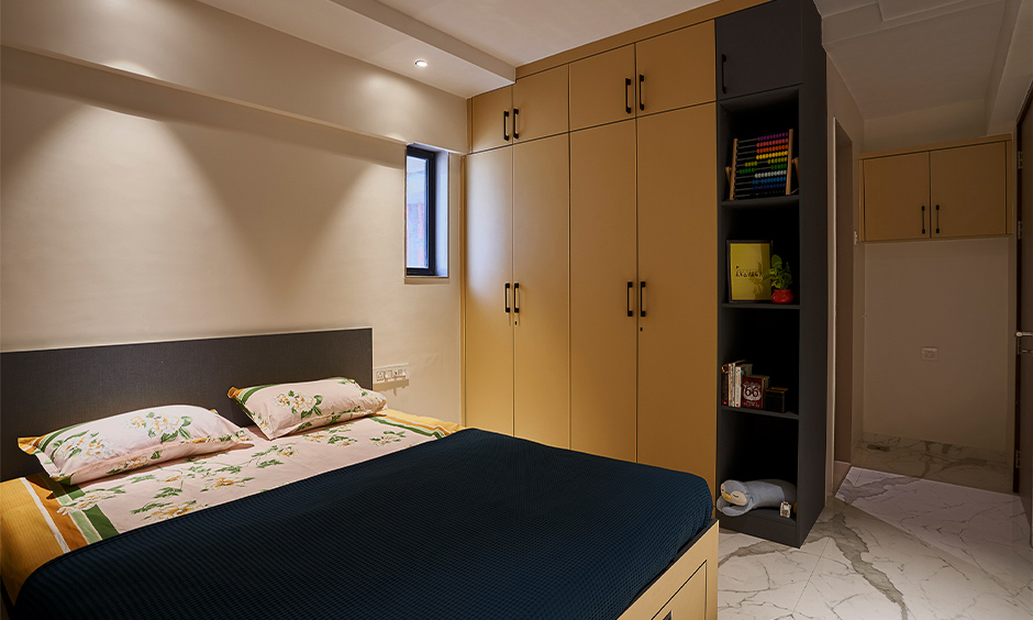 bedroom designed by list of interior designers in bangalore