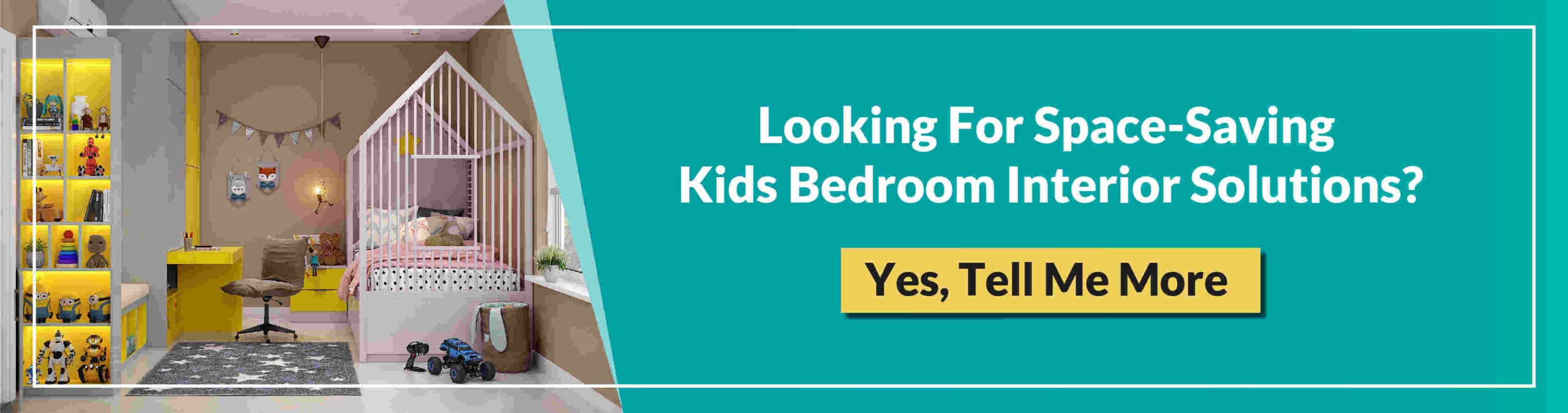 looking for space saving Kid's bedroom interior solutions
