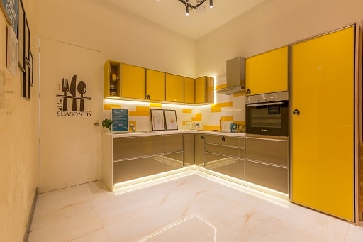 Modular Kitchen Concepts at Interior Design Experience Centre in Whitefield Bangalore Design Cafe Store.