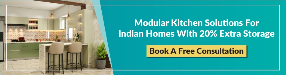 Modular kitchen solutions for indian homes with 20% extra storage