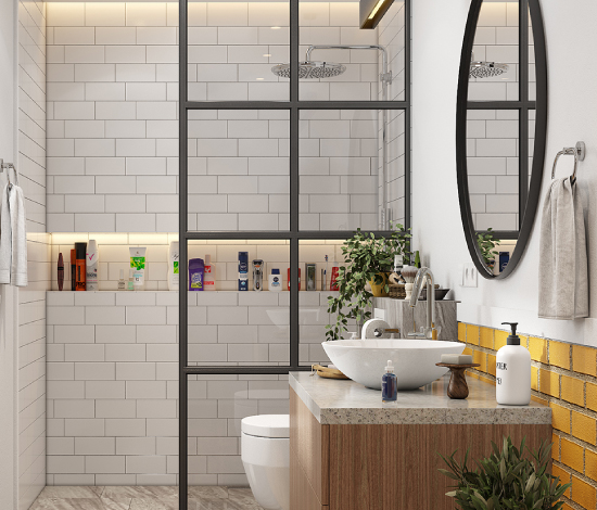 Shower partition home services for Indian residential homes