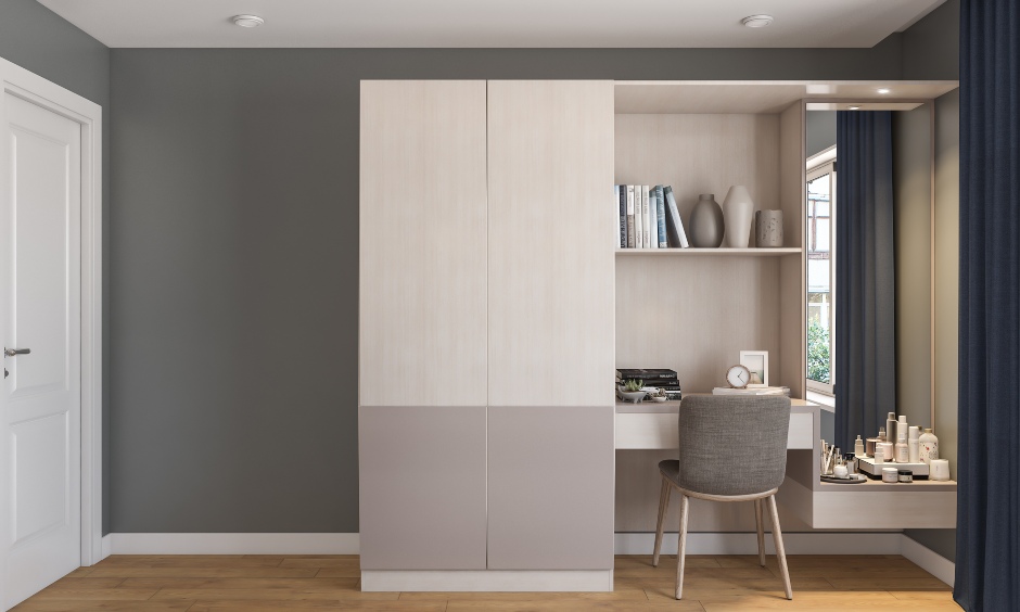 Latest study room designs by 2bhk apartment interior designers