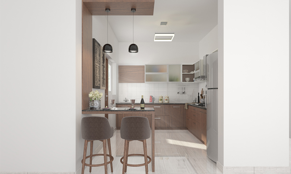 Subtle and sophisticated modern kitchen design l shape