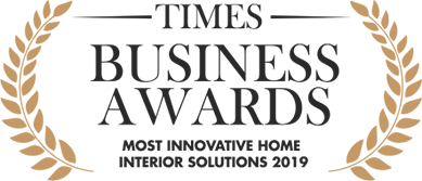 Design Cafe has won Times Business Awards for Most Innovative Home Interior Solutions 2019