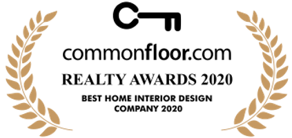 Indiaproperty Commonfloor Realty Awards 2020 Best Home Interior Design Company 2020 won by Design Cafe